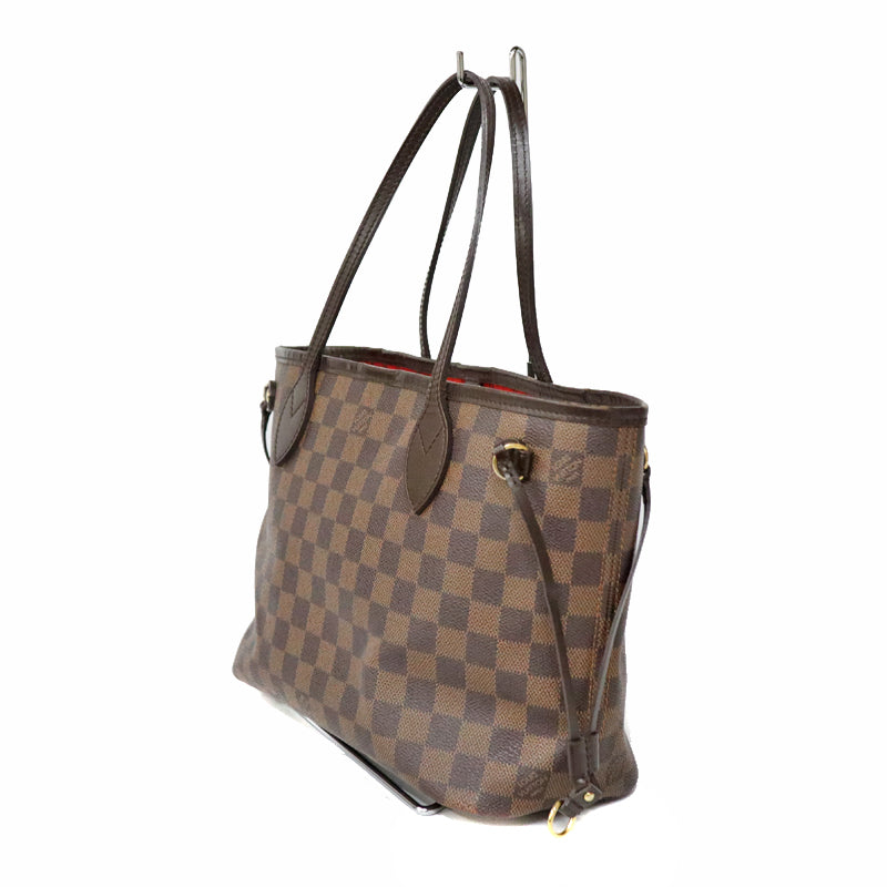 Louis Vuitton Neverfull PM Damier Canvas Tote Bag