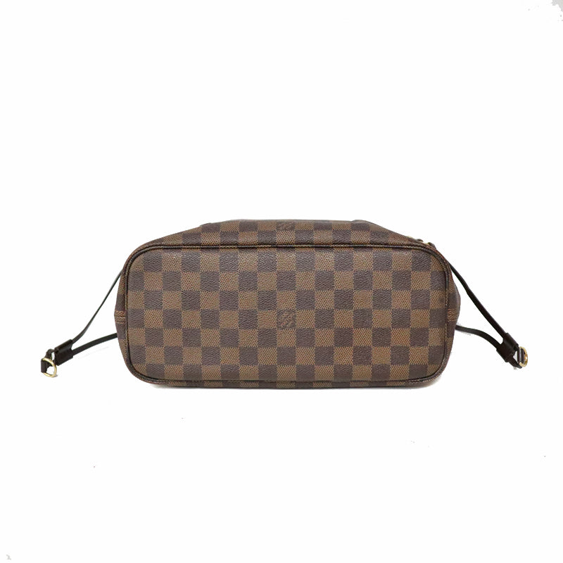 Louis Vuitton Neverfull PM Damier Canvas Tote Bag