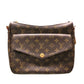 Louis Vuitton Monogram Mabillon Shoulder Bag Canvas Leather