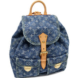 Louis Vuitton Rucksack Backpack Monogram Denim