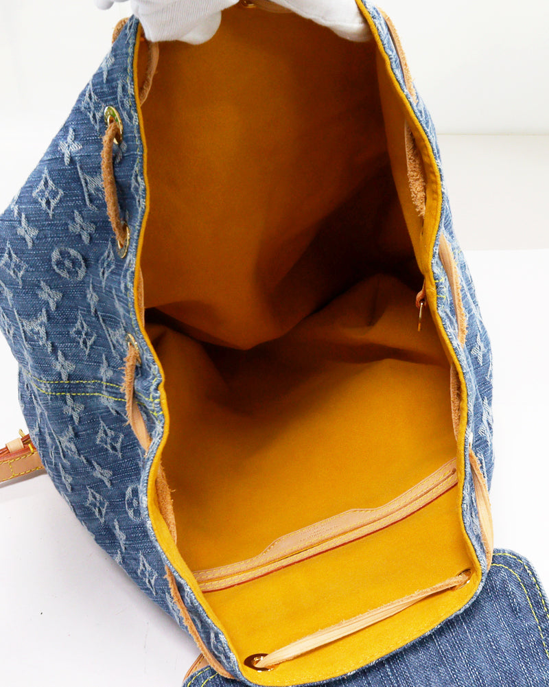 Louis Vuitton Rucksack Backpack Monogram Denim