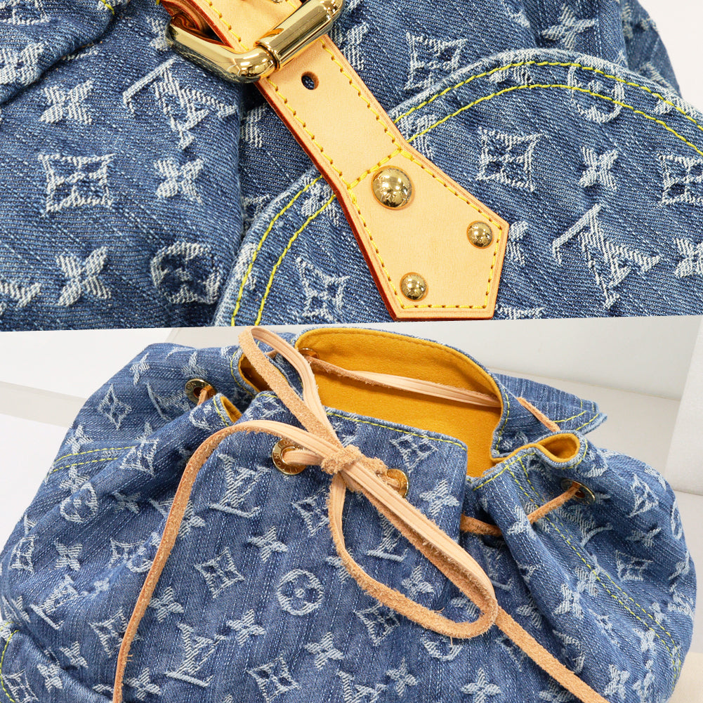 Louis Vuitton Rucksack Backpack Monogram Denim