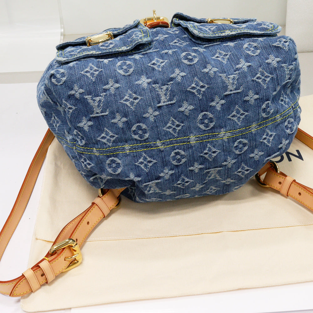 Louis Vuitton Rucksack Backpack Monogram Denim