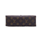 Louis Vuitton Rocky BB Monogram Brown Black Smooth Leather Shoulder Bag PVC