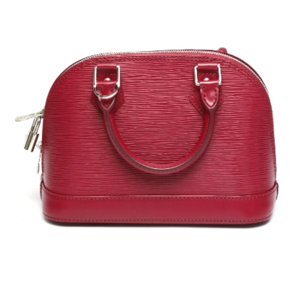 Louis Vuitton Fuchsia Alma BB Epi Shoulder Bag