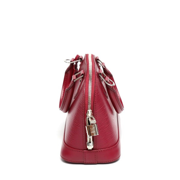 Louis Vuitton Fuchsia Alma BB Epi Shoulder Bag