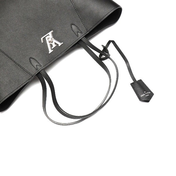 Louis Vuitton Calf Leather LockMe Tote Noir Black