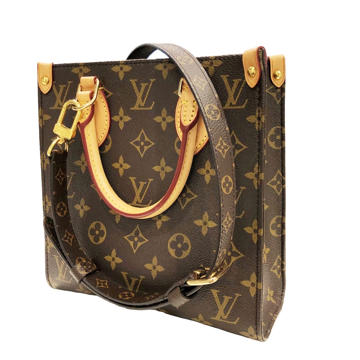 Louis Vuitton Crossbody Shoulder Bag Messenger Sac Pla BB Monogram