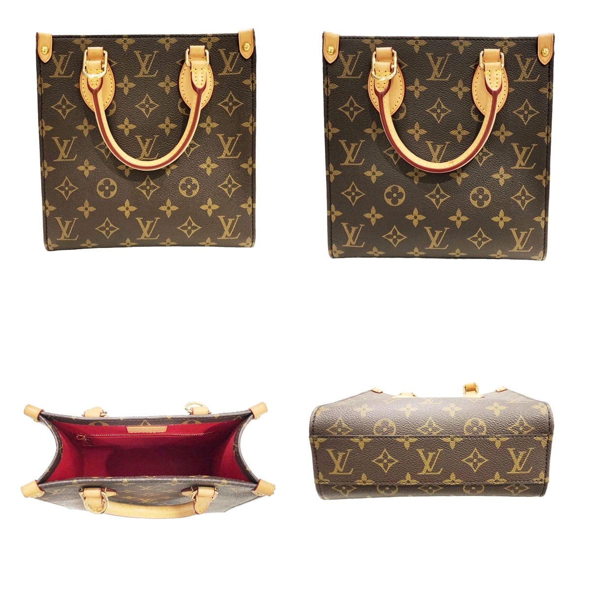 Louis Vuitton Crossbody Shoulder Bag Messenger Sac Pla BB Monogram