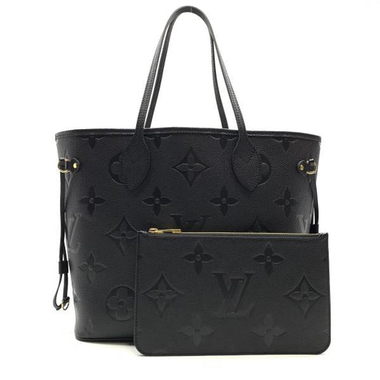 Louis Vuitton Neverfull MM  Monogram Implant with Pouch Tote Bag