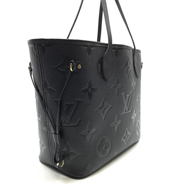 Louis Vuitton Neverfull MM  Monogram Implant with Pouch Tote Bag