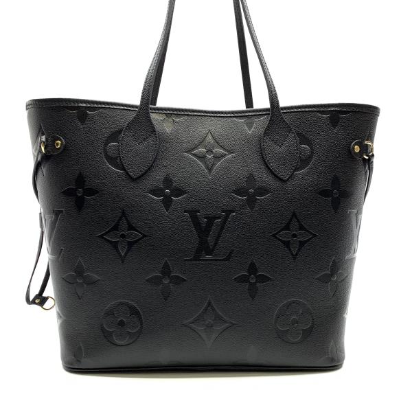 Louis Vuitton Neverfull MM  Monogram Implant with Pouch Tote Bag