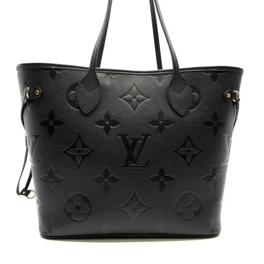 Louis Vuitton Neverfull MM  Monogram Implant with Pouch Tote Bag