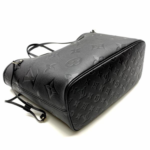 Louis Vuitton Neverfull MM  Monogram Implant with Pouch Tote Bag