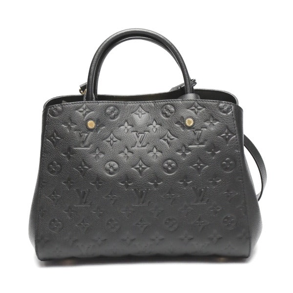 Louis Vuitton Montaigne MM Monogram Implant Shoulder Bag