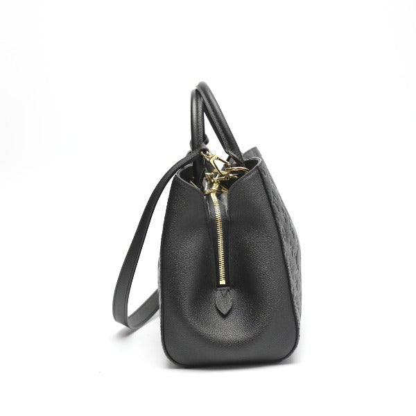 Louis Vuitton Montaigne MM Monogram Implant Shoulder Bag