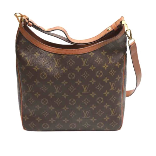 Louis Vuitton Monogram Reverse Hobo Dauphine MM Shoulder Bag