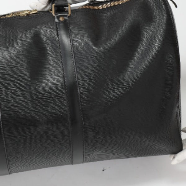 Louis Vuitton Travel Bag Epi Keepall 50 Noir
