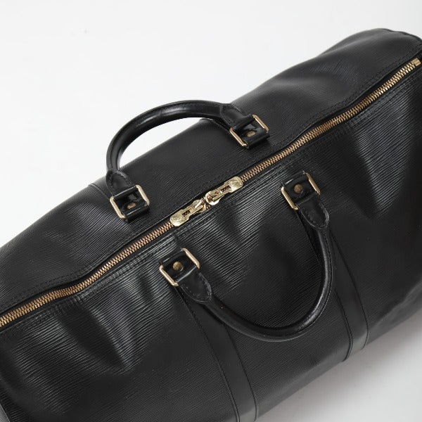 Louis Vuitton Travel Bag Epi Keepall 50 Noir