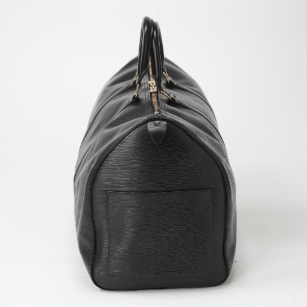 Louis Vuitton Travel Bag Epi Keepall 50 Noir