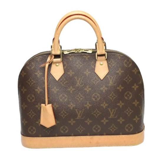Louis Vuitton Alma Crochet Monogram Handbag