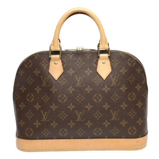 Louis Vuitton Alma Crochet Monogram Handbag