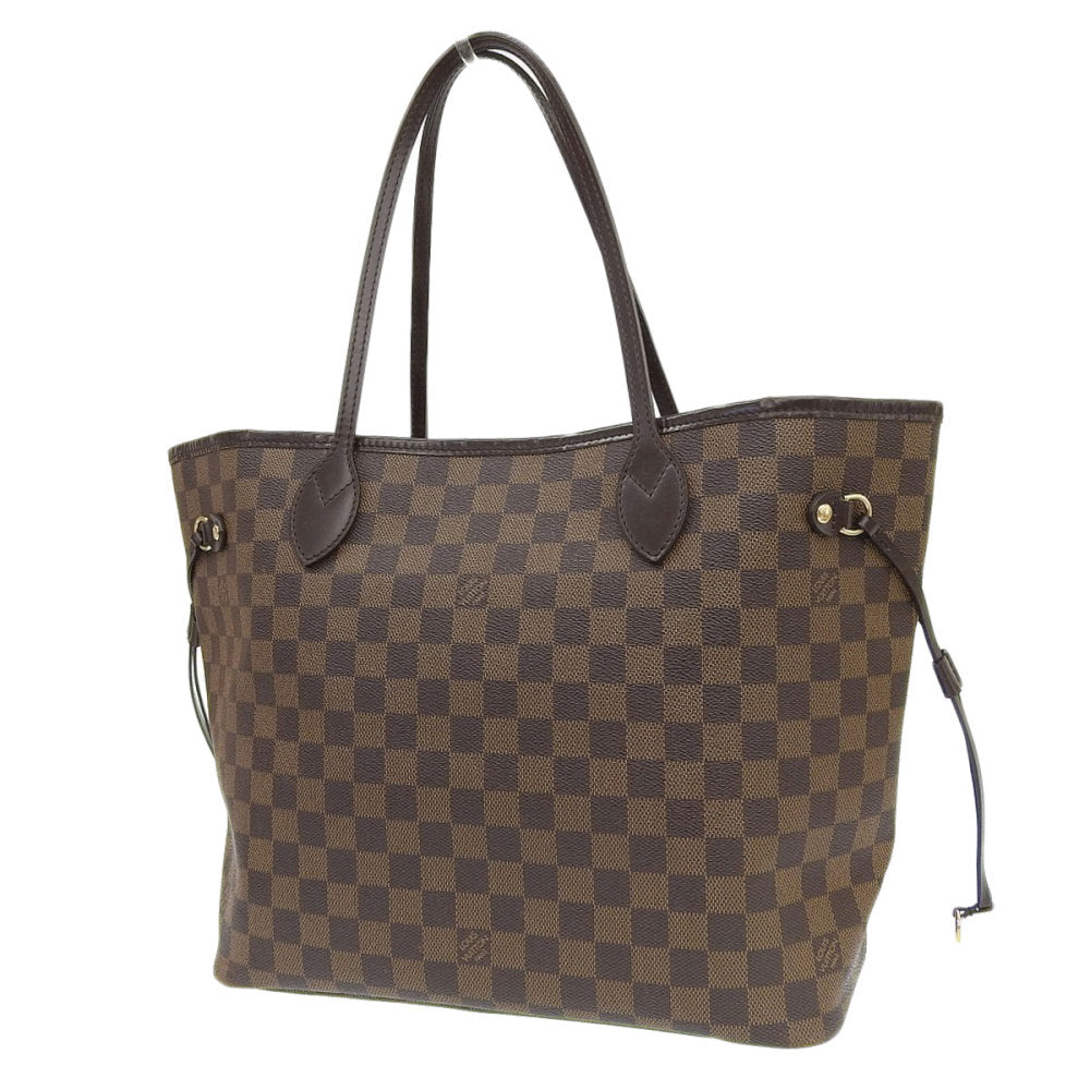 Louis Vuitton Neverfull MM Damier Ebene Tote Bag