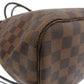 Louis Vuitton Neverfull MM Damier Ebene Tote Bag