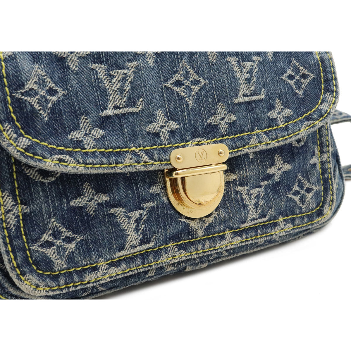 Louis Vuitton Monogram Denim Shoulder Bag