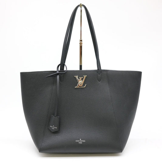 Louis Vuitton LockMe Tote Bag Noir Black