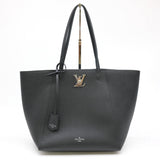 Louis Vuitton LockMe Tote Bag Noir Black