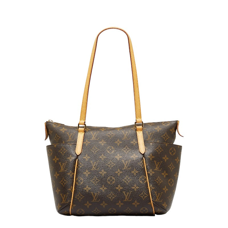 Louis Vuitton Monogram PM Handbag Shoulder Brown PVC Leather