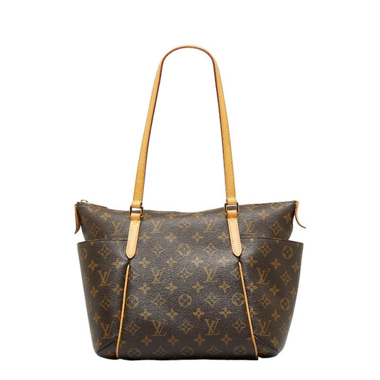 Louis Vuitton Monogram PM Handbag Shoulder Brown PVC Leather