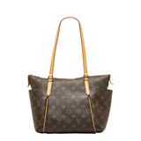 Louis Vuitton Monogram PM Handbag Shoulder Brown PVC Leather