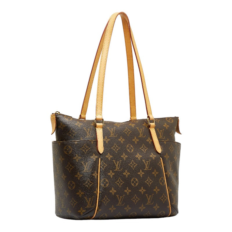 Louis Vuitton Monogram PM Handbag Shoulder Brown PVC Leather