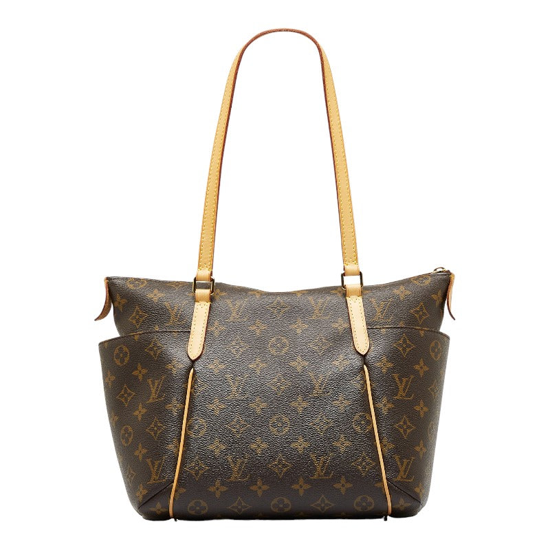 Louis Vuitton Monogram PM Handbag Shoulder Brown PVC Leather