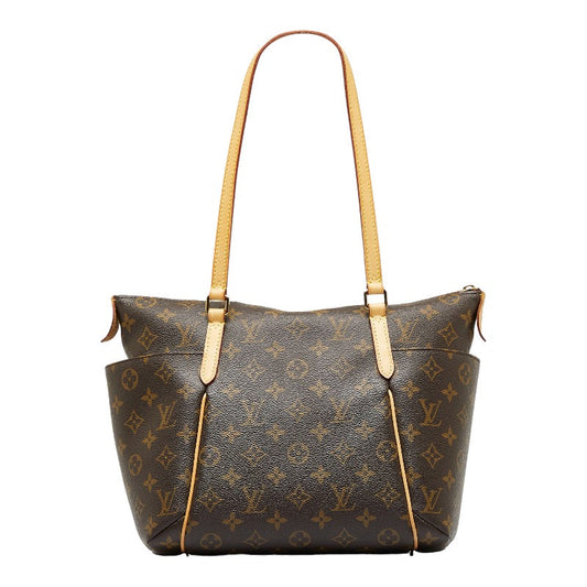 Louis Vuitton Monogram PM Handbag Shoulder Brown PVC Leather
