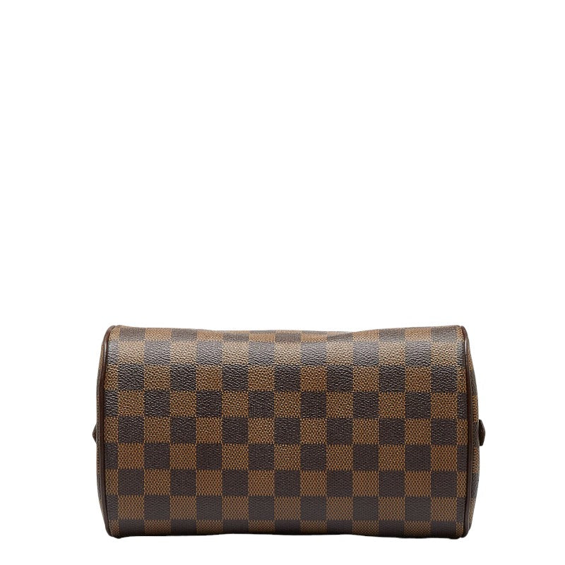 Louis Vuitton Damier Rivera Mini Handbag Ebene Brown PVC Leather