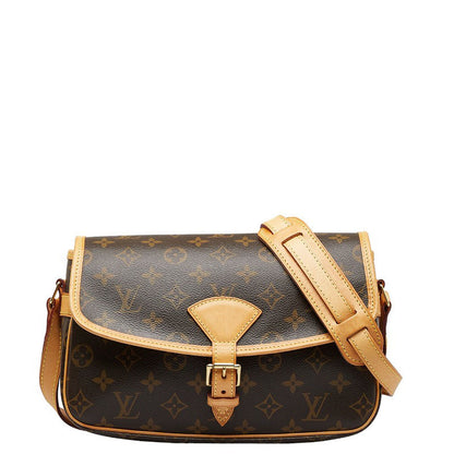 Louis Vuitton Monogram Sologne Shoulder Bag Brown PVC Leather