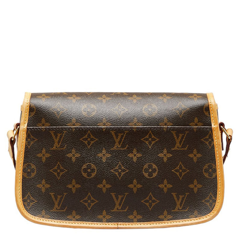Louis Vuitton Monogram Sologne Shoulder Bag Brown PVC Leather