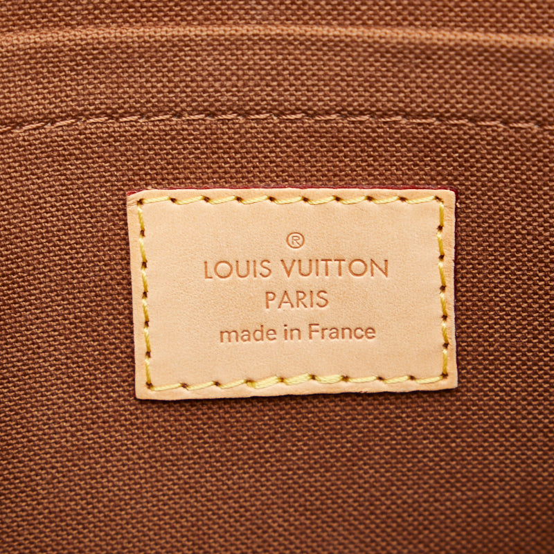 Louis Vuitton Monogram Sologne Shoulder Bag Brown PVC Leather