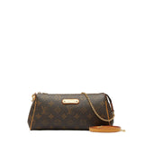 Louis Vuitton Monogram Eva Shoulder Bag 2way Brown PVC Leather