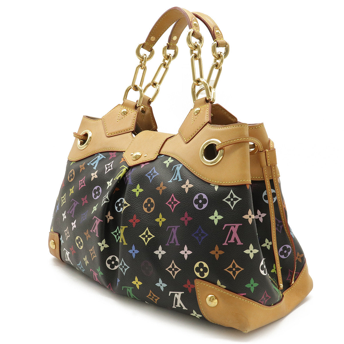 Louis Vuitton Multicolor Ursula Shoulder Bag Noir Black