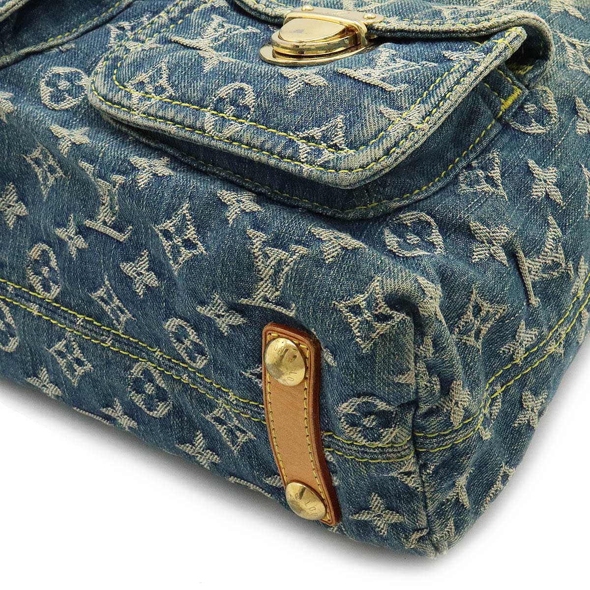 Louis Vuitton Monogram Denim GM Shoulder Bag