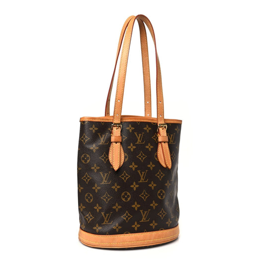 Louis Vuitton Monogram Petit Bucket 23