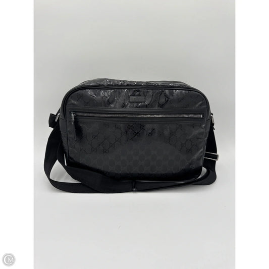 Crossbody Luxury Designer By Gucci, Size: Large