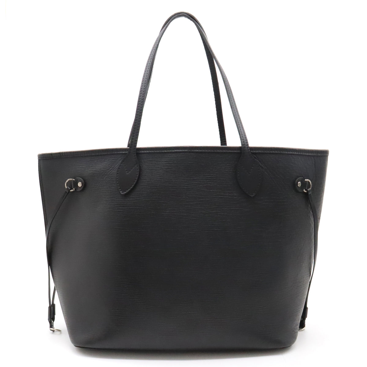 Louis Vuitton Epi Neverfull MM Tote Bag Leather Noir Black