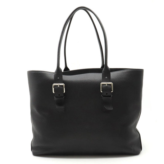 Louis Vuitton Cover Voyage Tote Bag Leather Noir Black