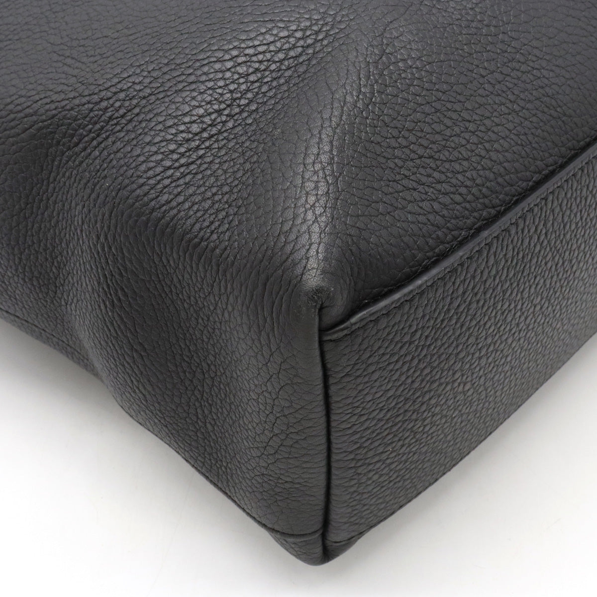 Louis Vuitton Cover Voyage Tote Bag Leather Noir Black