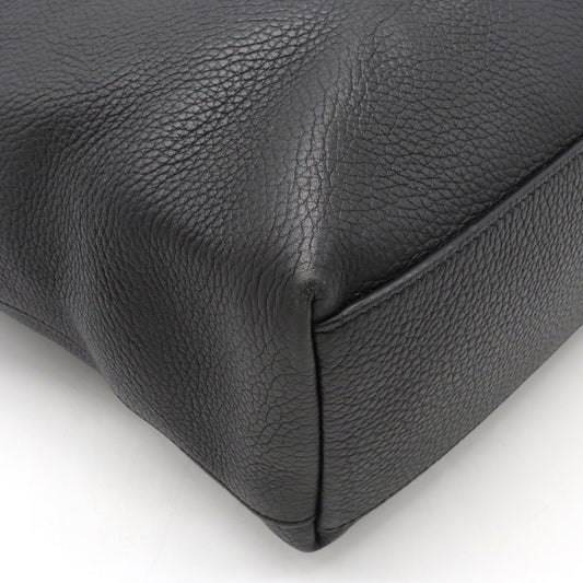 Louis Vuitton Cover Voyage Tote Bag Leather Noir Black